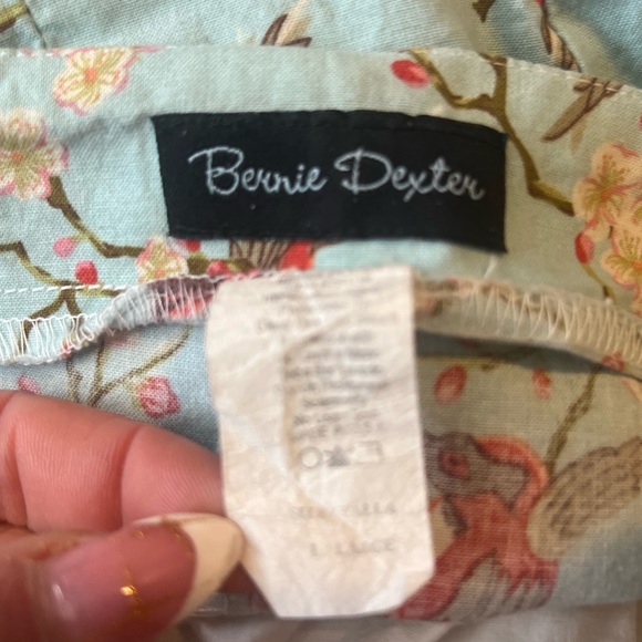 Bernie Dexter Novelty Print Dress L - Picture 7 of 7